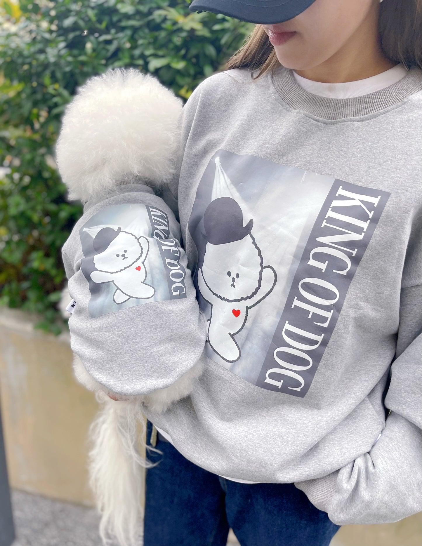 【New / 即納】"King Of Dog" Sweatshirt / 「King Of Dog」トレーナー