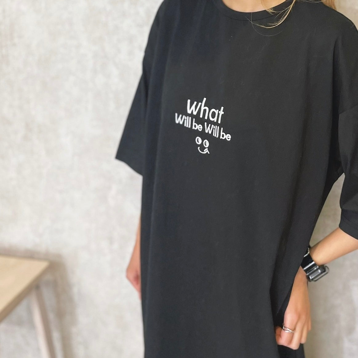 【即納】Will be T-Shirt Dress for owner / シャツワンピース for owner