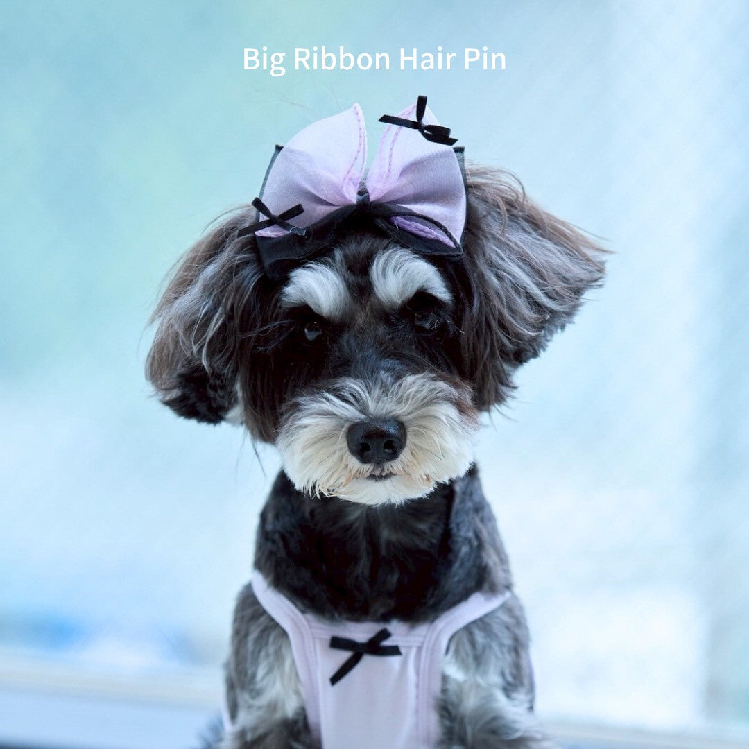 【即納】Big Ribbon Hair Pin / ビッグリボンヘアピン