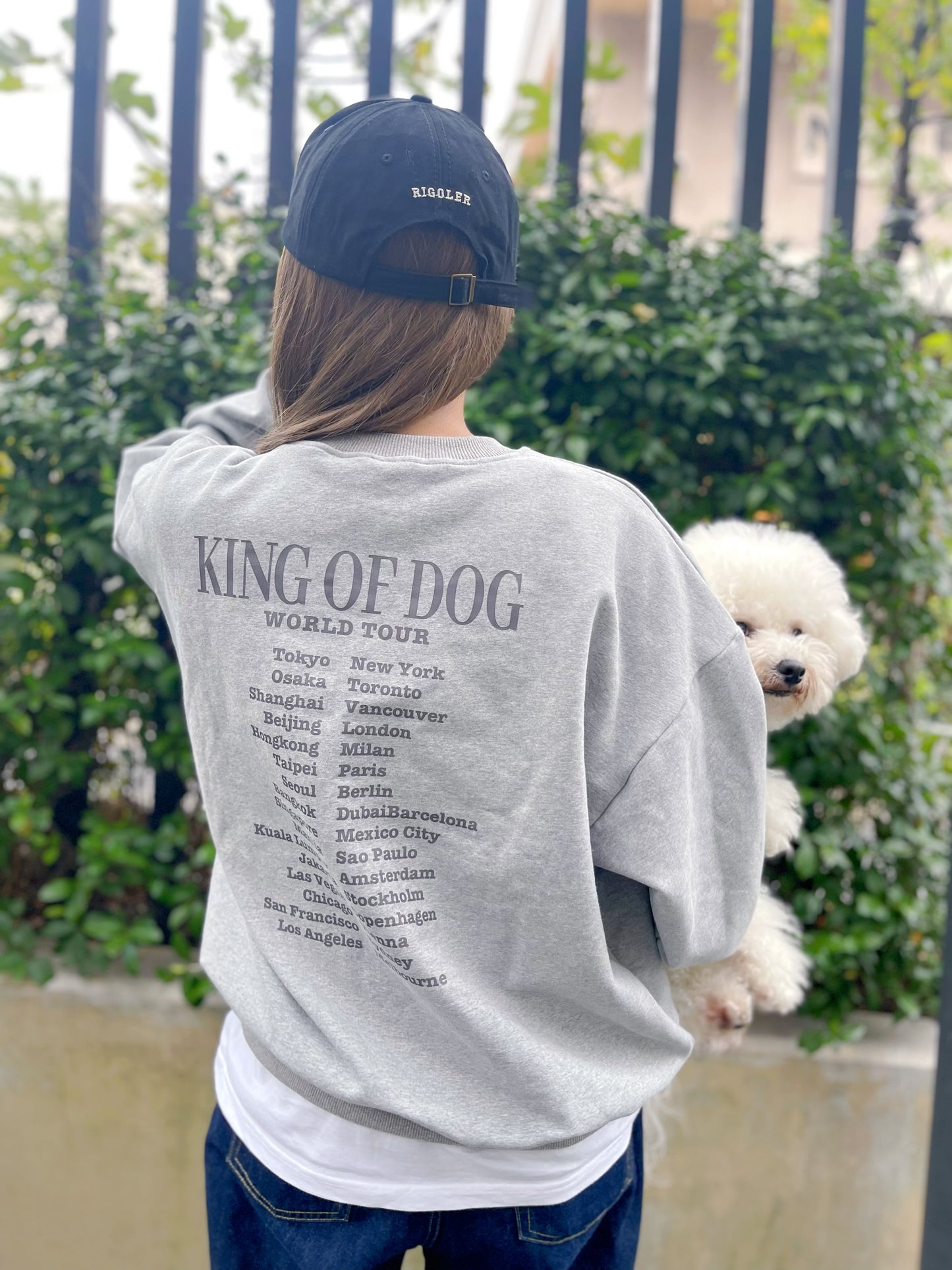 【New / 即納】"King Of Dog" Sweatshirt / 「King Of Dog」トレーナー