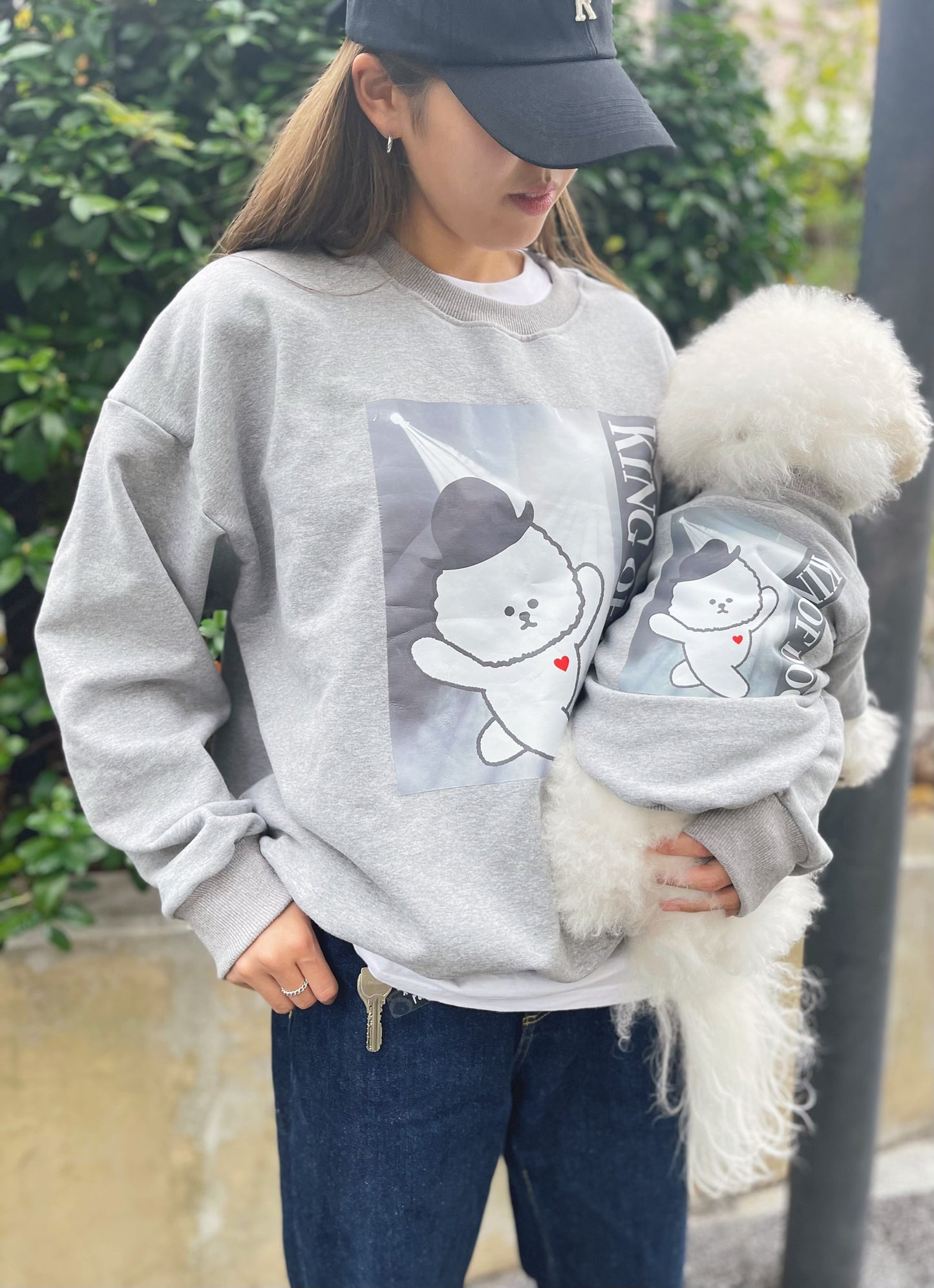 【New / 即納】"King Of Dog" Sweatshirt / 「King Of Dog」トレーナー
