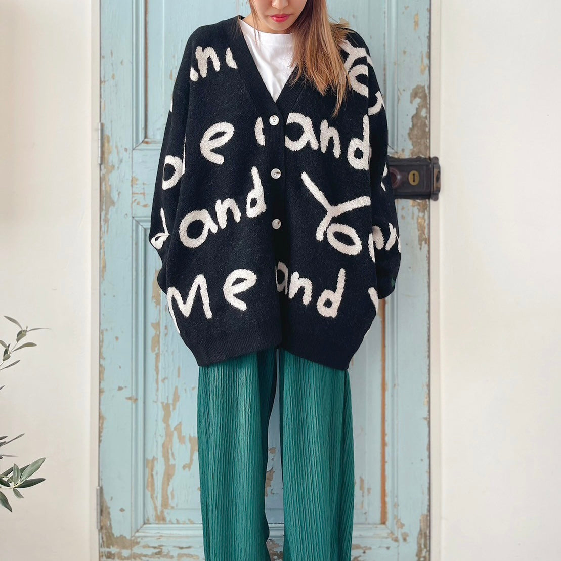 【2023AW】Me and You. Cardigan for owner / ニットカーディガン for owner