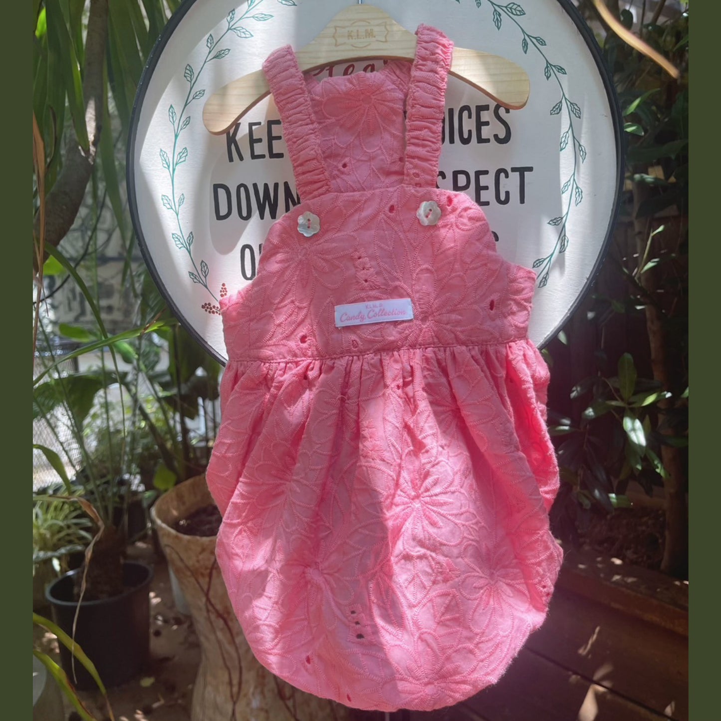 【Candy Series / 即納商品】Cotton Lace Balloon Camisole / コットンレースバルーンキャミ