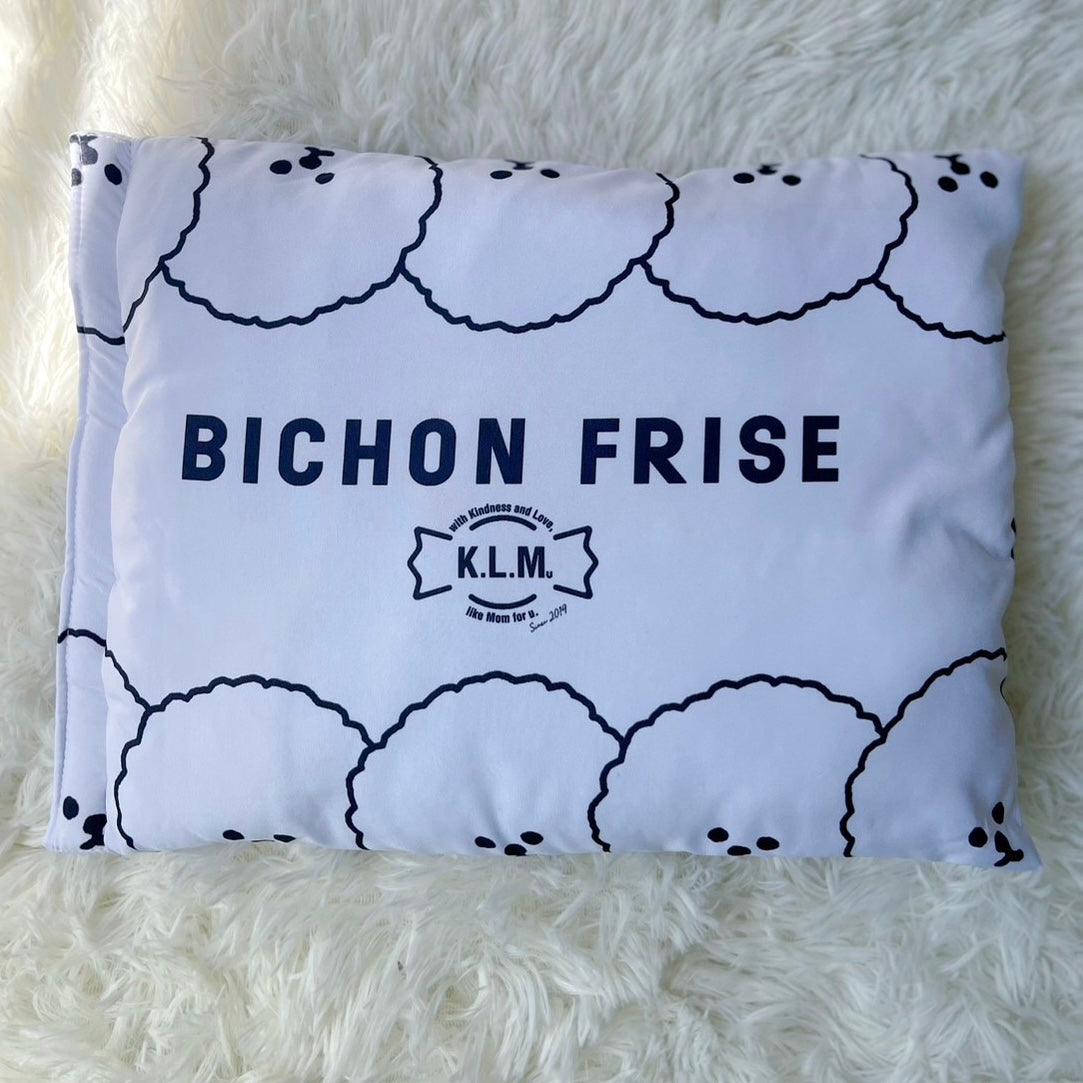 【Pre-Order】"Bichon Frise" Cooling Big Pouch / 「ビションフリーゼ」クーリングビッグポーチ