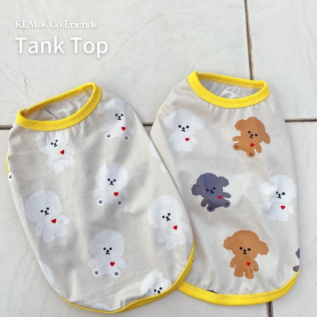 【即納】"KLMuCCo Friends" Tank Top / 「KLMuCCo Friends」タンクトップ