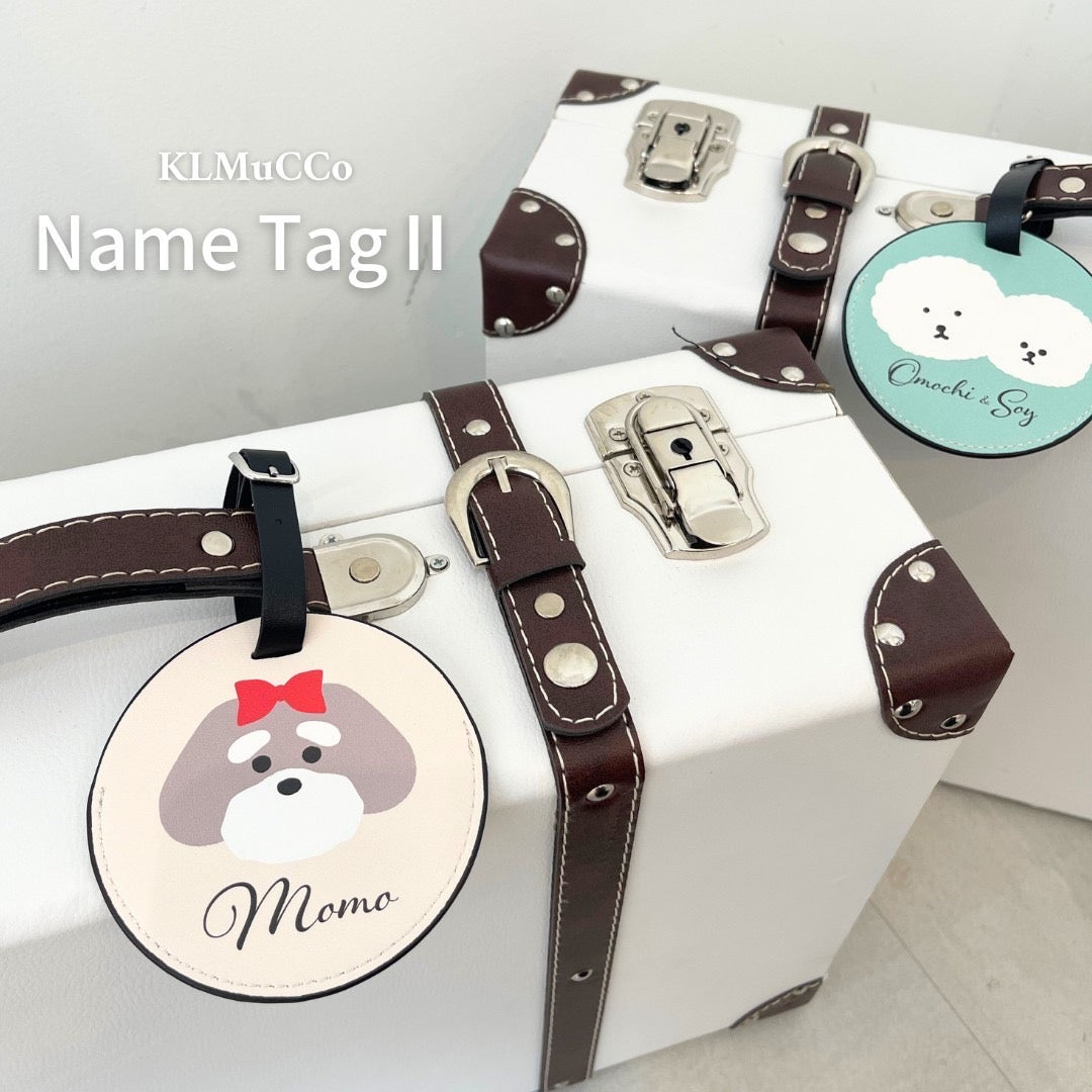 【Pre-Order】"KLMuCCo" Name Tag 2 / カスタムネームタグ2