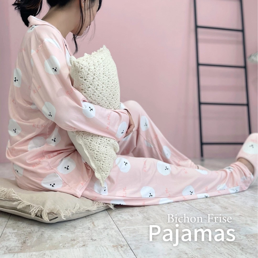 【予約商品】Bichon Frise Pajamas / ビションフリーゼパジャマ