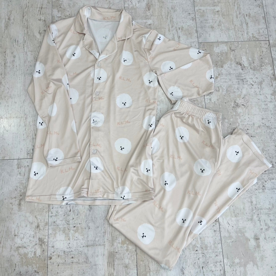 【予約商品】Bichon Frise Pajamas / ビションフリーゼパジャマ