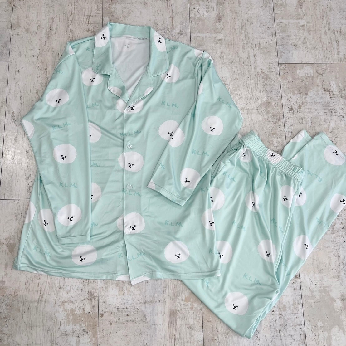 【予約商品】Bichon Frise Pajamas / ビションフリーゼパジャマ