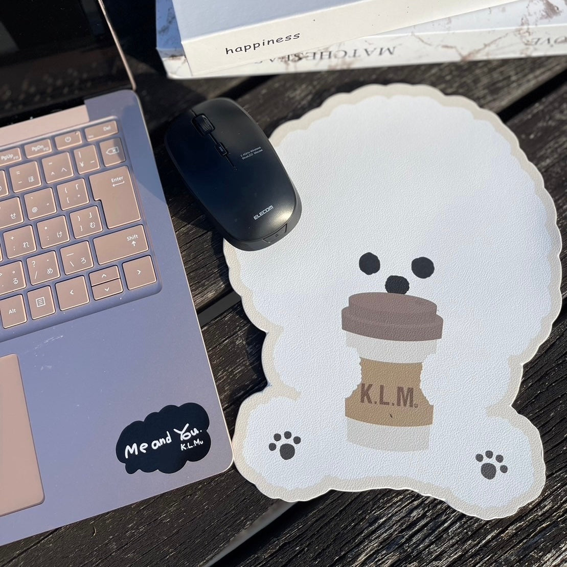 【即納】"KLMuCCo Cafe" Mouse Pad / 「カフェビション」マウスパッド