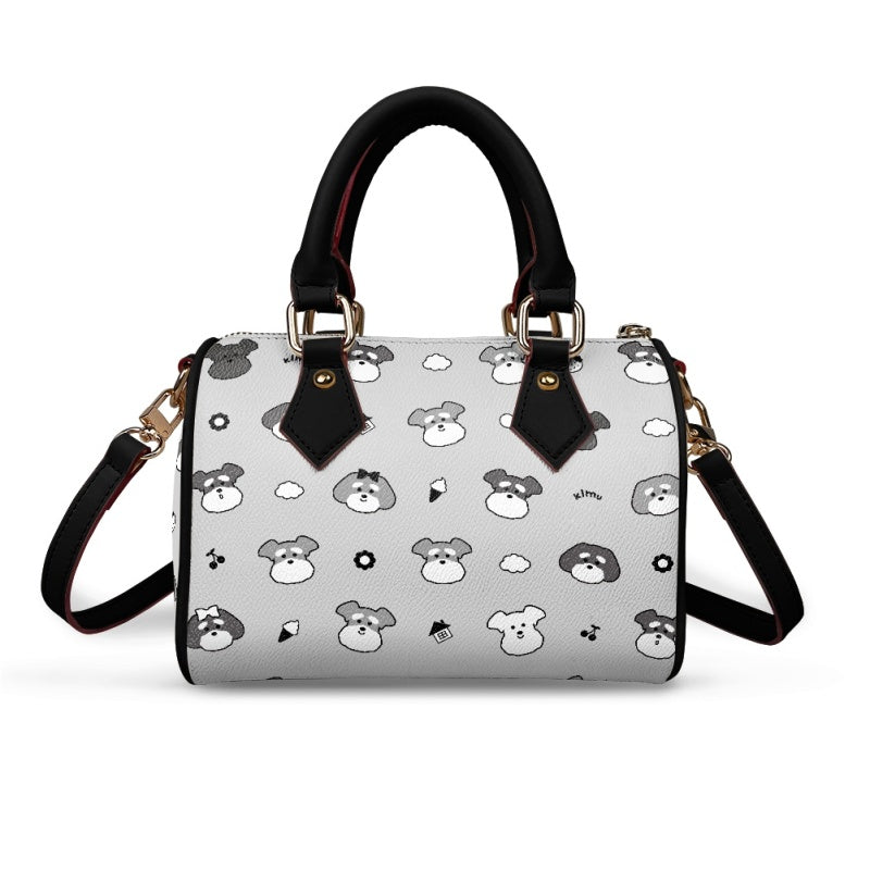 【 予約商品】"KLMuCCo" Random Face Mini Boston Bag / ランダムフェイスミニボストンバッグ