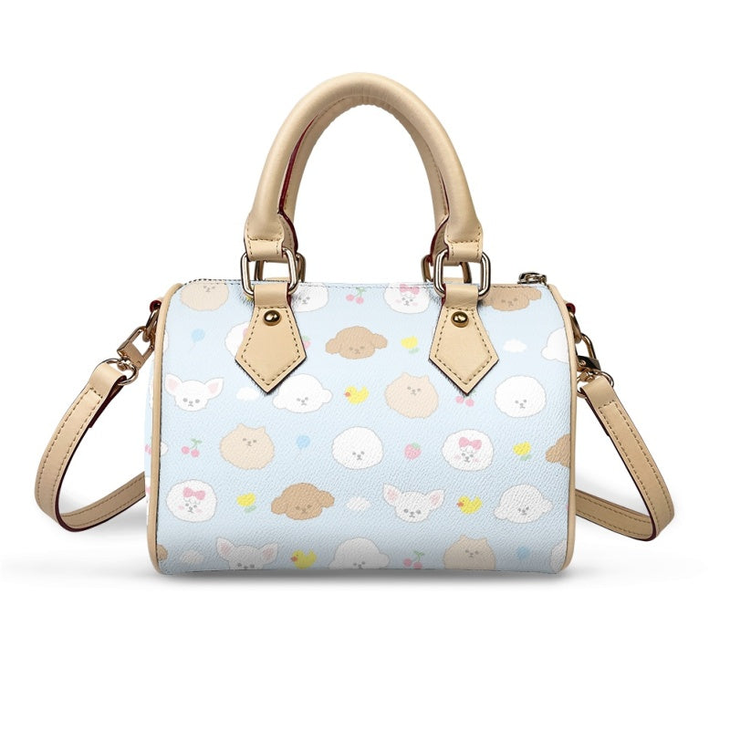 【予約商品】"KLMuCCo" Soft Pattern Mini Boston Bag / ソフトパターンミニボストンバッグ