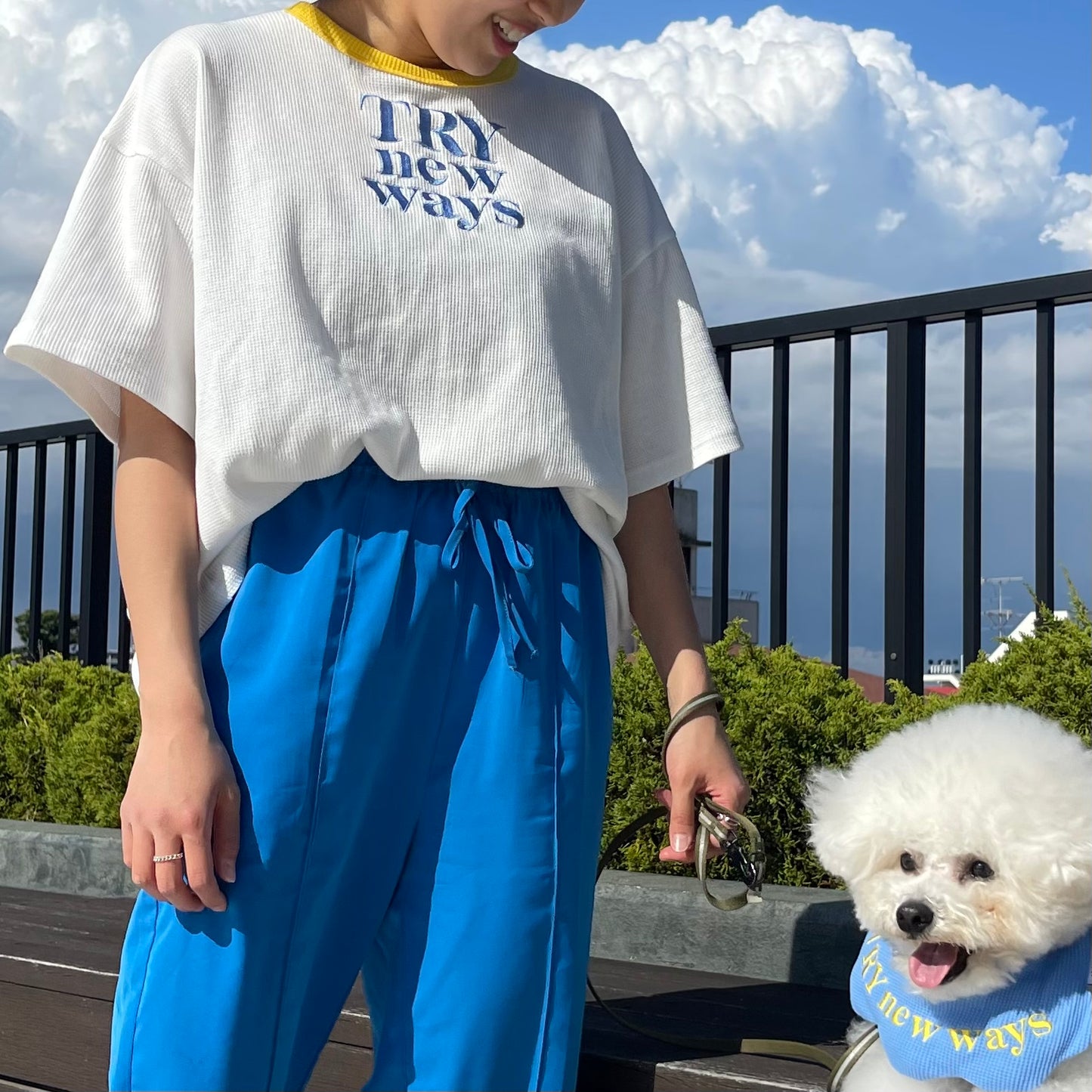 【 即納】Waffle T-shirt for owner / ワッフルTシャツ for owner