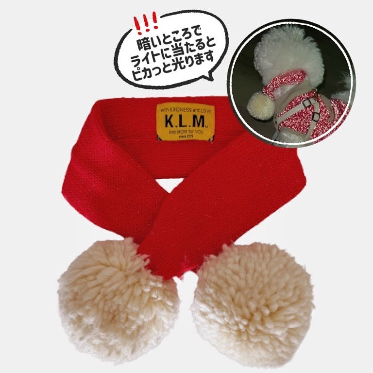"Pika" Ponpon Scarf / 「Pika」ポンポンマフラー