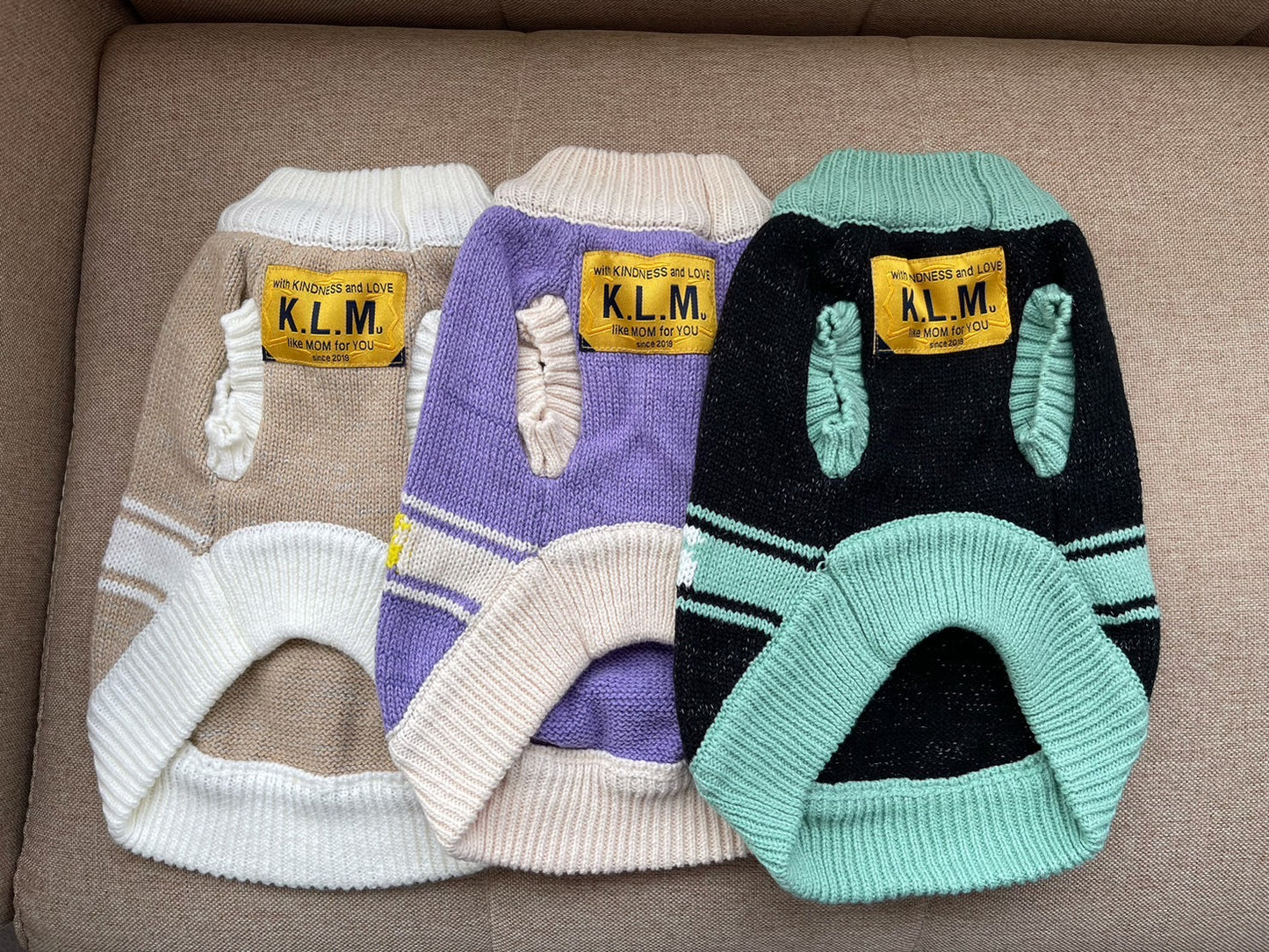 【即納】"Keep Smiling" Knit for pet / ペット用「キプスマ」ニット