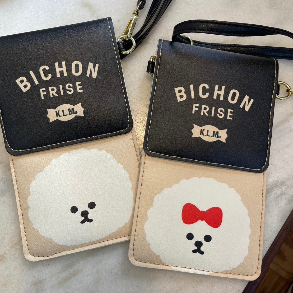 【即納】Bichonfrise Smartphone Bag / ビションフリーゼスマホバッグ