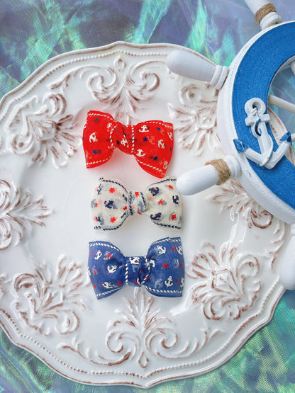 【即納】Marine Ribbon Pin / マリンリボンピン