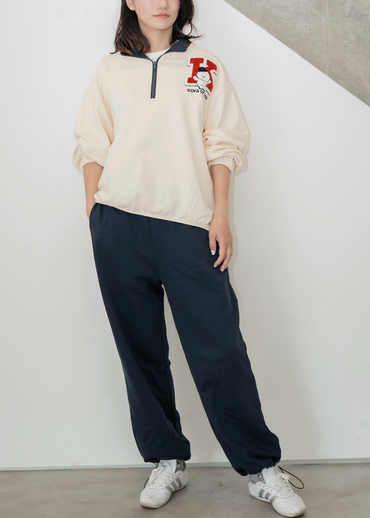 【即納】"King Of Dog" Navy Sweatpants for Owner / 「King Of Dog」ネイビースウェットパンツ for Owner