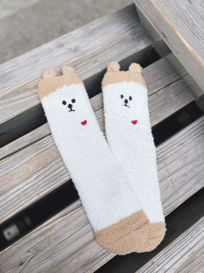 【即納】Mr. Klmu's Bear Socks / ベアくるむくんソックス