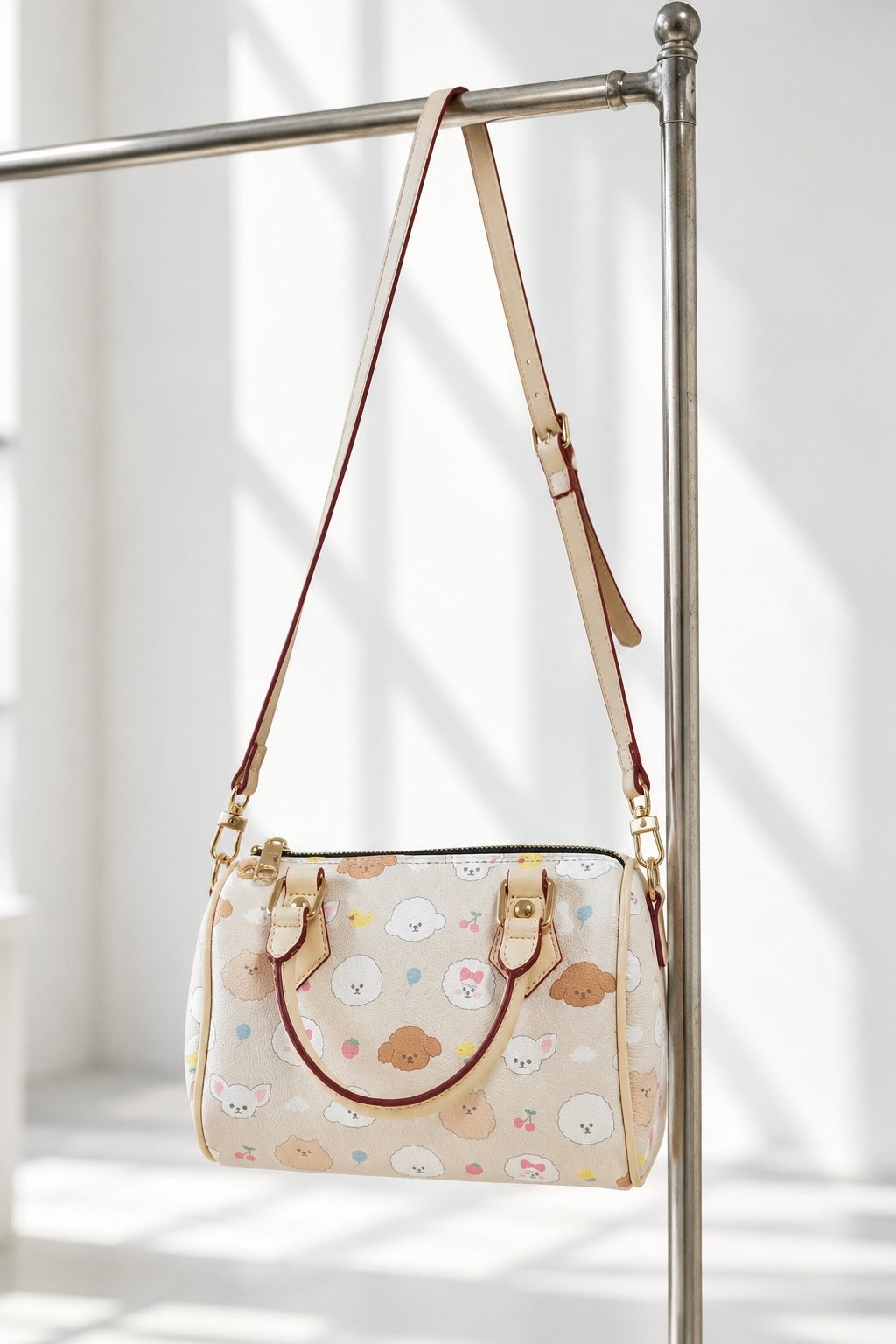 【予約商品】"KLMuCCo" Soft Pattern Mini Boston Bag / ソフトパターンミニボストンバッグ