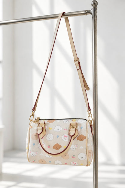 【予約商品】"KLMuCCo" Soft Pattern Mini Boston Bag / ソフトパターンミニボストンバッグ