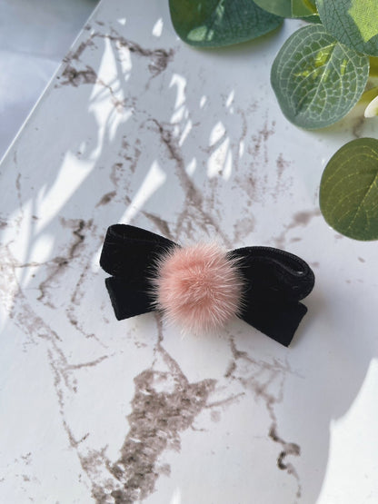 【即納】Velvet Ribbon Pin / ベルベットリボンピン