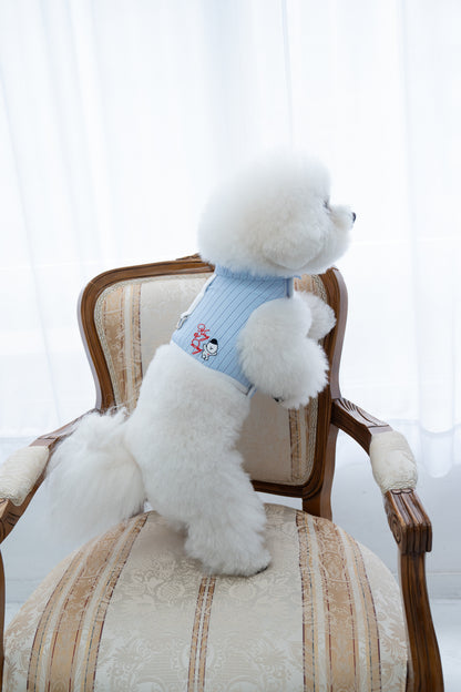 【即納】"King Of Dog" Stripe Wear Harness for Pet / 「King Of Dog」ストライプウェアハーネス for Pet