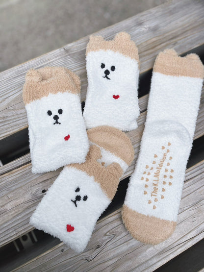 【即納】Mr. Klmu's Bear Socks / ベアくるむくんソックス