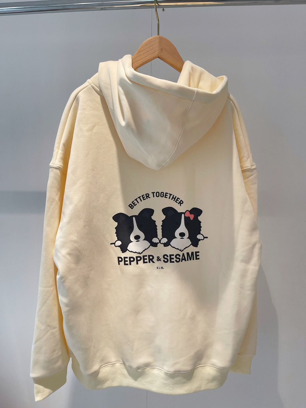 【予約商品】"KLMuCCo" Warm Zip-Up Hoodie / カスタム裏起毛ジップパーカー