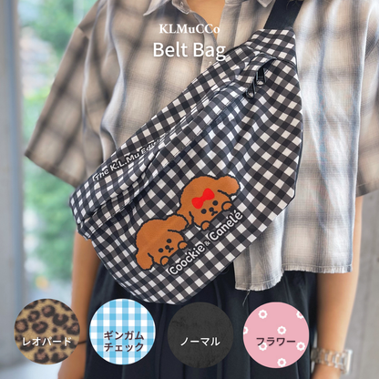 【予約商品】"KLMuCCo" Belt Bag / 「くるむっ子」ベルトバッグ