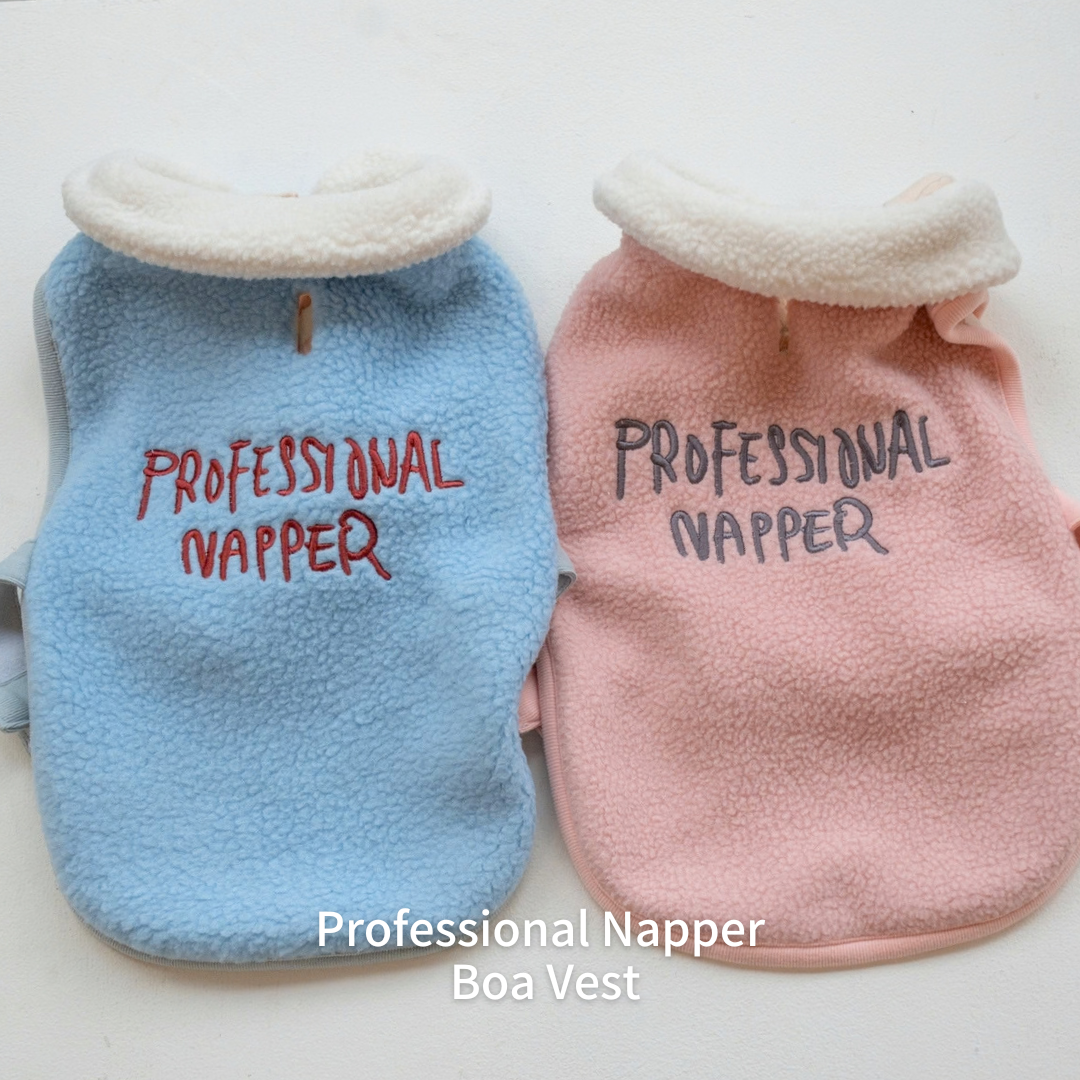 【即納】Professional Napper Boa Vest / プロフェッショナルナッパーボアベスト