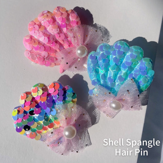 【即納】Shell Spangle Hair Pin / シェルスパンコールヘアピン
