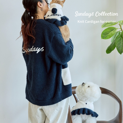 【即納】"Sundays" Knit Cardigan / 「Sundays」ニットカーディガン