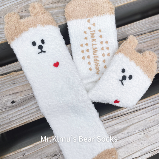 【即納】Mr. Klmu's Bear Socks / ベアくるむくんソックス