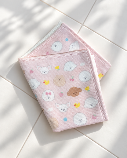 【即納】"KLMuCCo" Soft Pattern Mini Towel / ソフトパターンミニタオル