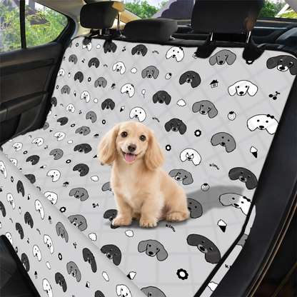 【予約商品】Random Face Quilting Car Seat Cover / ランダムフェイスキルティングカーシートカバー