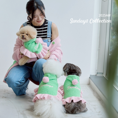 【即納】"Sundays" Knit Cardigan / 「Sundays」ニットカーディガン
