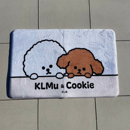 【予約商品】"KLMuCCo" Door Mat / 「くるむっ子」玄関マット