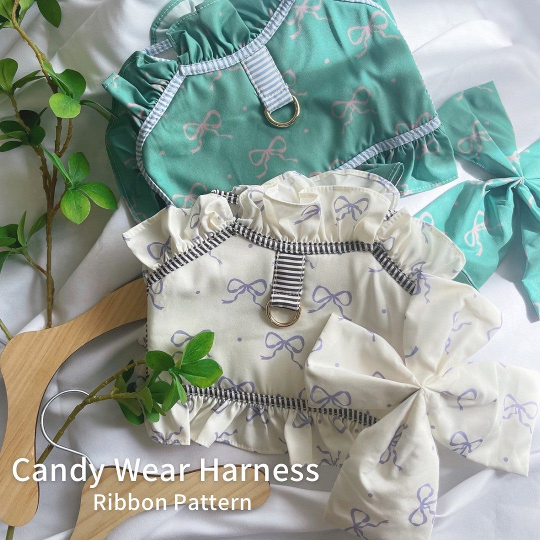 【Candy Series】Candy Wear Harness (Ribbon Pattern) / キャンディウェアハーネス（リボンパターン）