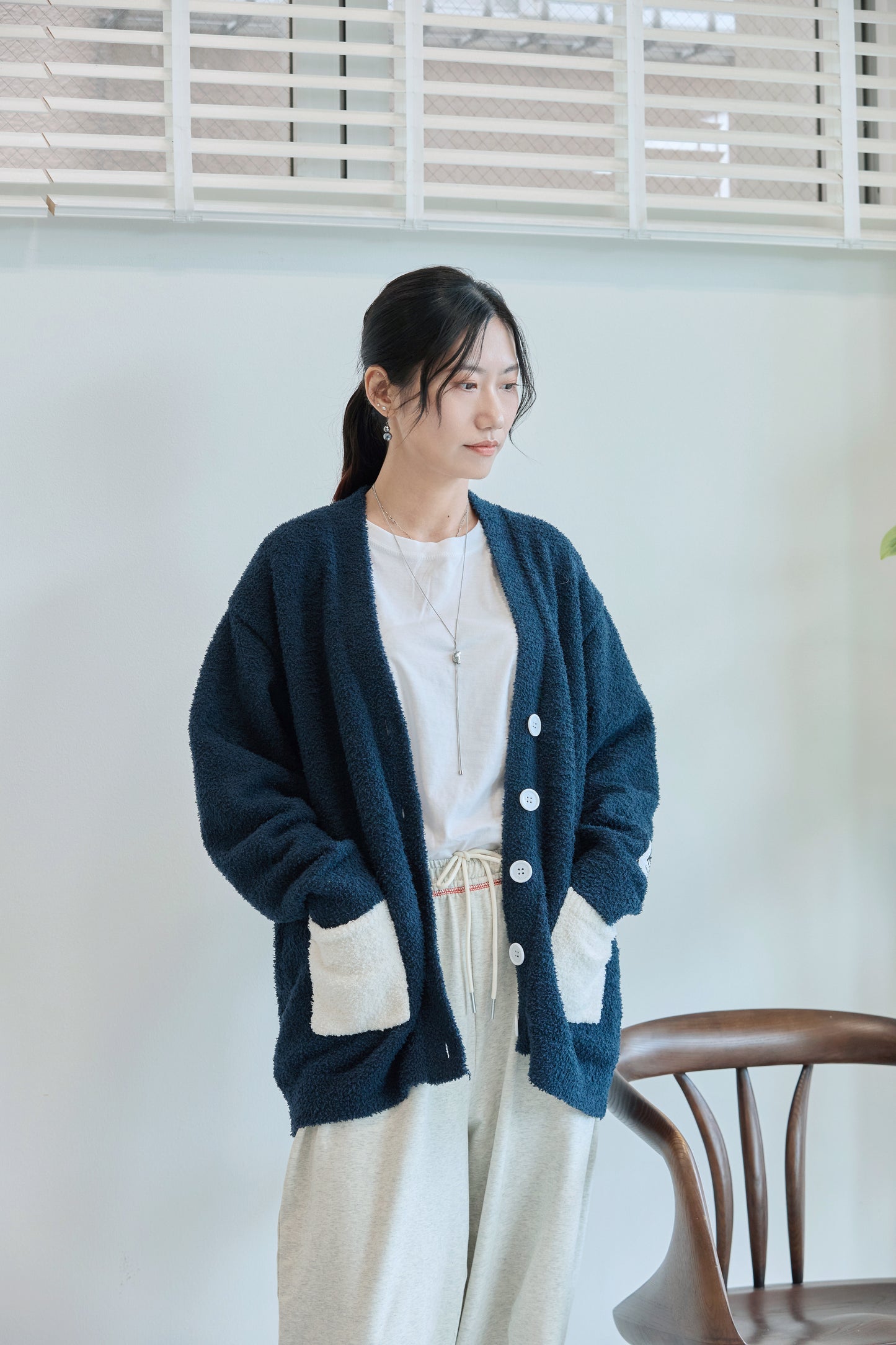 【即納】"Sundays" Knit Cardigan / 「Sundays」ニットカーディガン