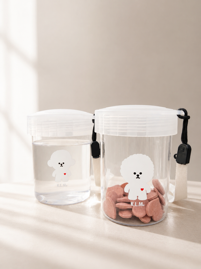 【即納】"KLMuCCo Friends” Treats Bottle / 「KLMuCCo Friends」トリーツボトル