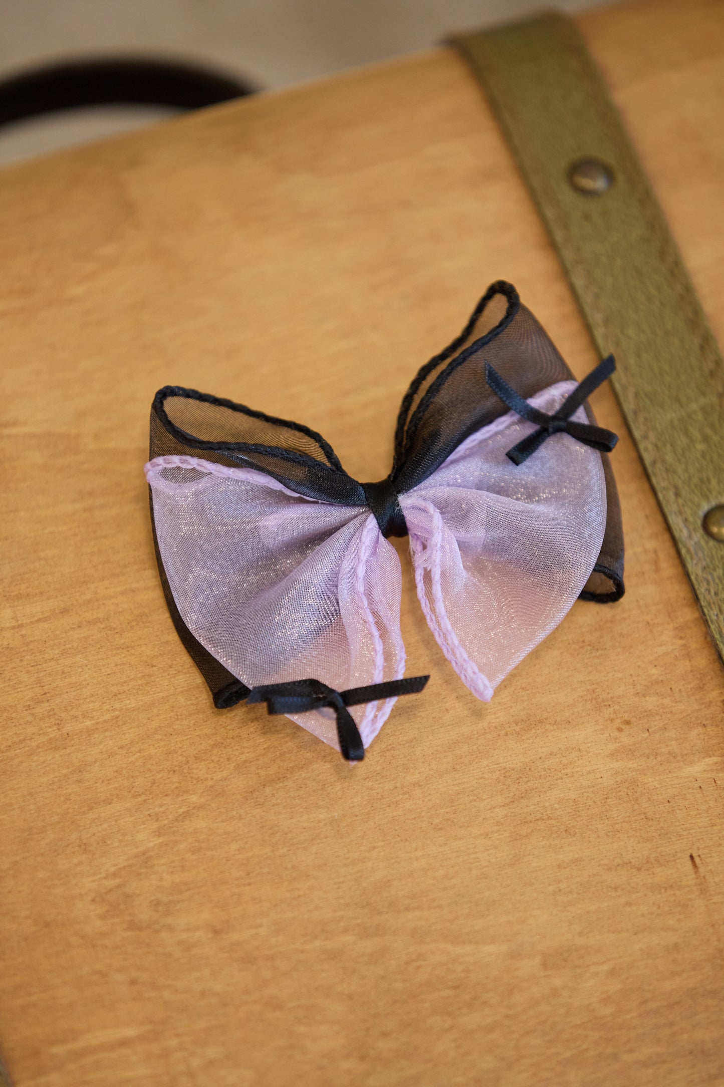 【即納】Big Ribbon Hair Pin / ビッグリボンヘアピン