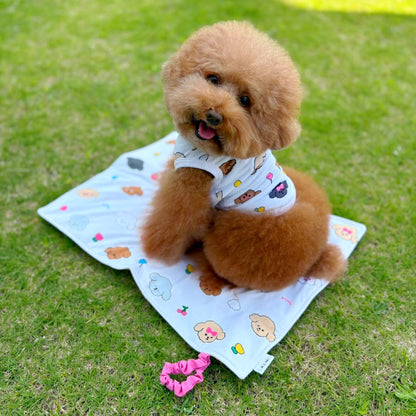 【 即納】Random Face Cooling Touch Cafe Mat / クーリングタッチカフェマット
