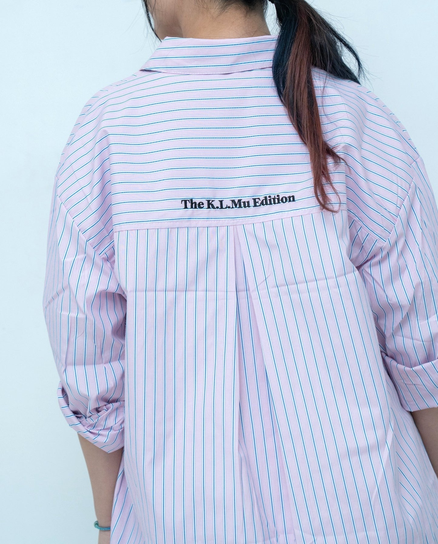 【即納】"King Of Dog" Stripe Shirt for Owner / 「King Of Dog」ストライプシャツ for Owner