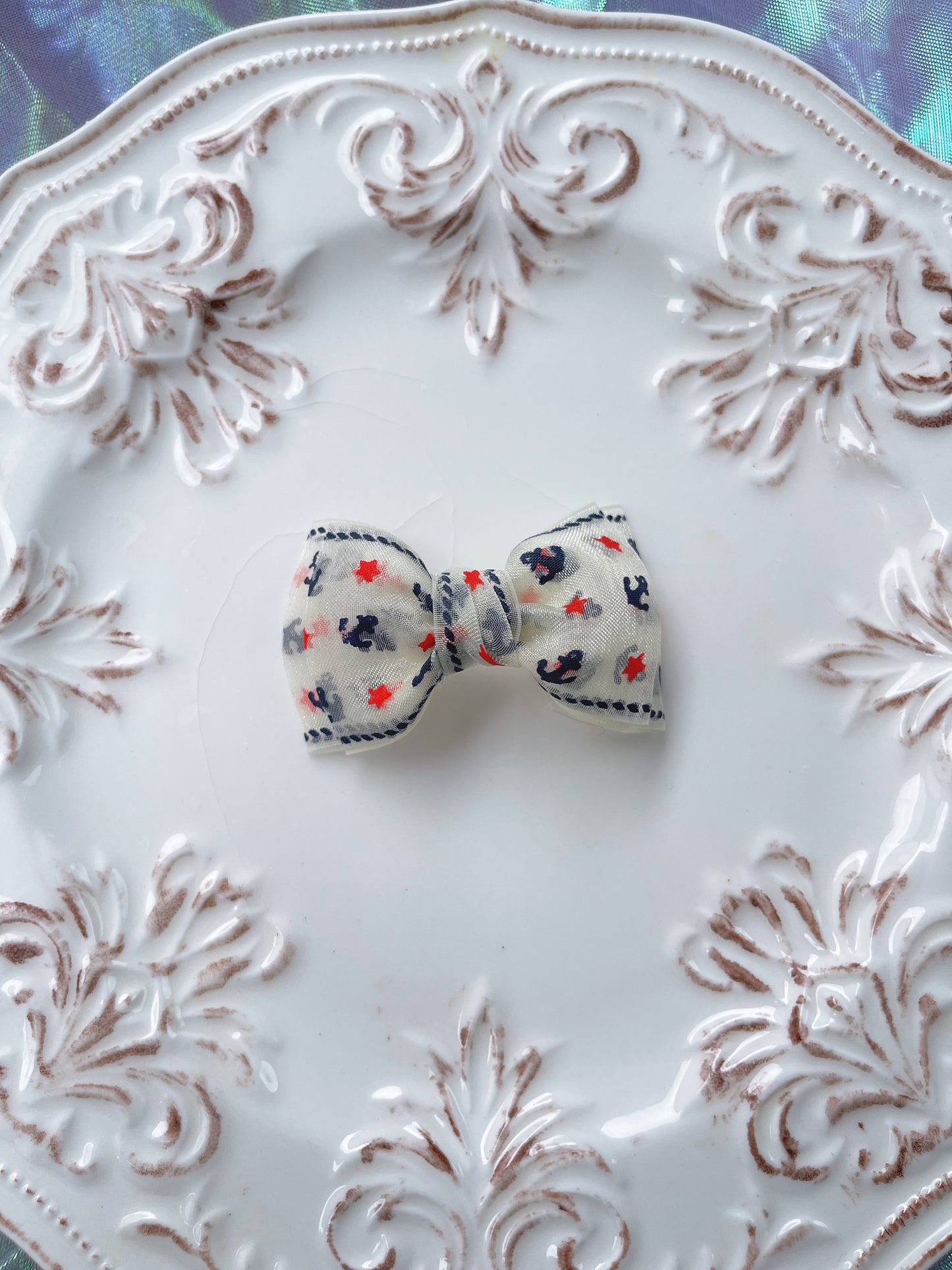 【即納】Marine Ribbon Pin / マリンリボンピン