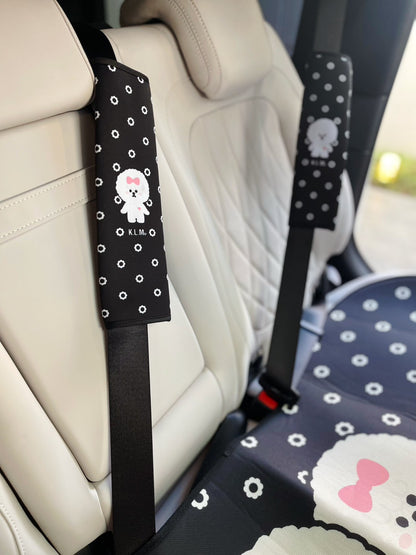 【予約商品】"KLMuCCo" Seat Belt Cover / 「くるむっ子」シートベルトカバー