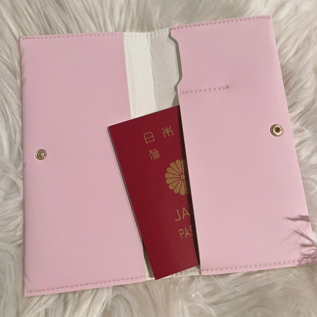 【New】"Bichon Frise" Passport Case / 「ビションフリーゼ」パスポートケース