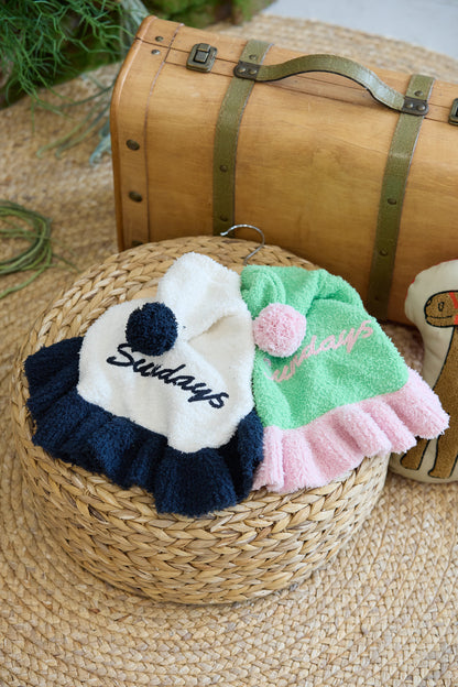 【即納】"Sundays" Knit Cape for Pet / 「Sundays」ニットケープ