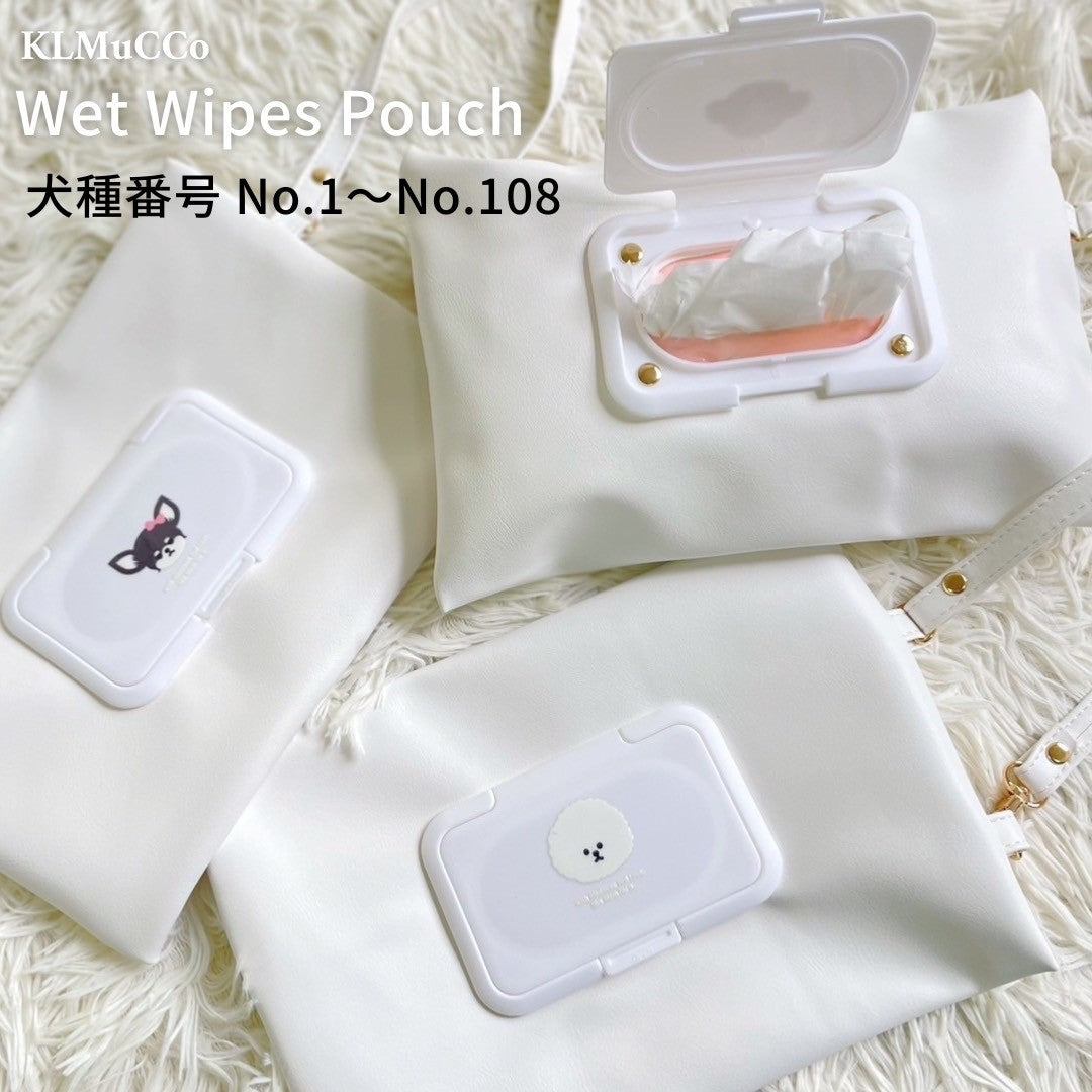 【New】"KLMuCCo" Wet Wipe Pouch (No.1 ~ No.72) / ウェットティッシュポーチ（1番〜72番）