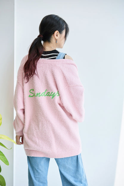 【即納】"Sundays" Knit Cardigan / 「Sundays」ニットカーディガン